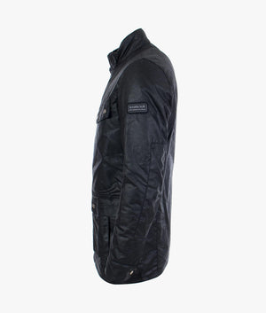 Duke-Wax-Jacket-Black-Barbour-International-EQVVS