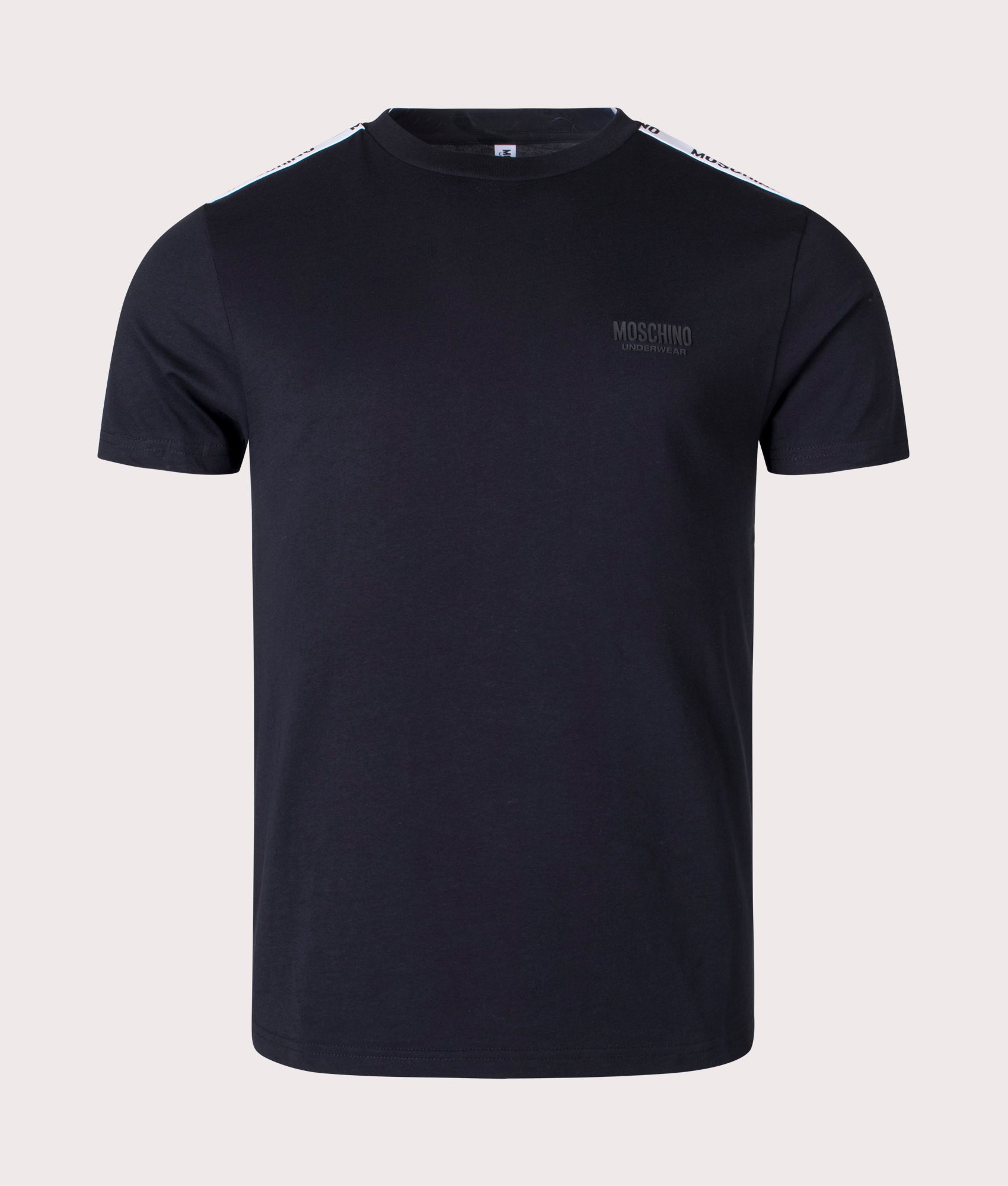 Shoulder-Logo-Tape-T-Shirt-Black-Moschino-EQVVS