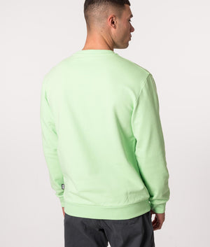 Underbear-Logo-Sweatshirt-Green-Moschino-EQVVS