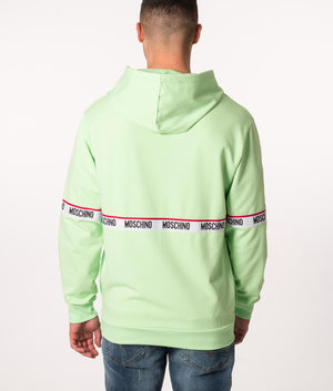 Logo-Tape-Sweatshirt-Green-Moschino-EQVVS