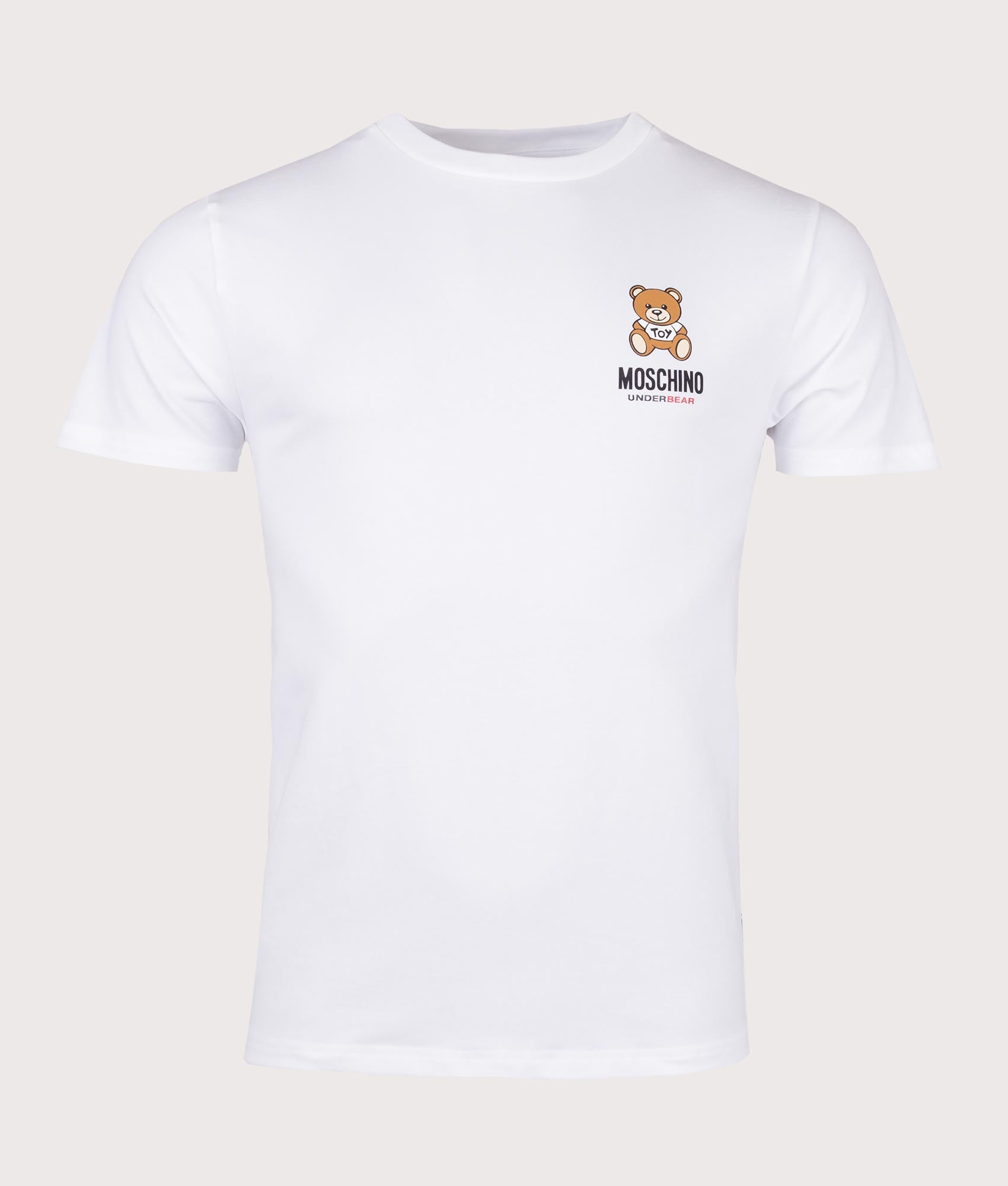 Underbear-Logo-T-Shirt-White-Moschino-EQVVS