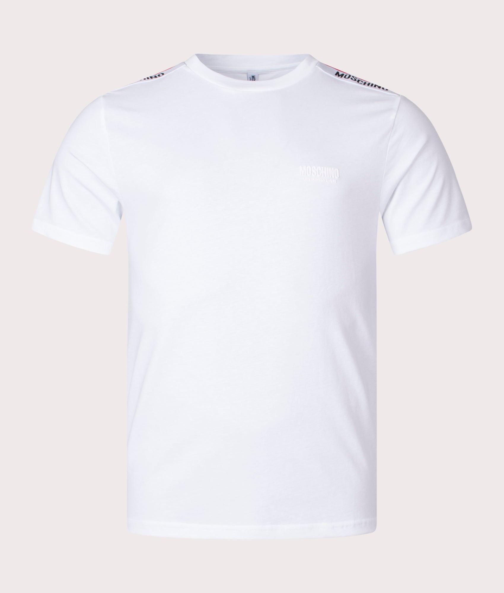 Shoulder-Logo-Tape-T-Shirt-White-Moschino-EQVVS