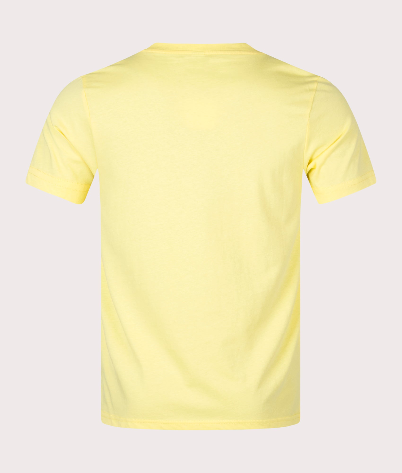 Shoulder-Logo-Tape-T-Shirt-Yellow-Moschino-EQVVS