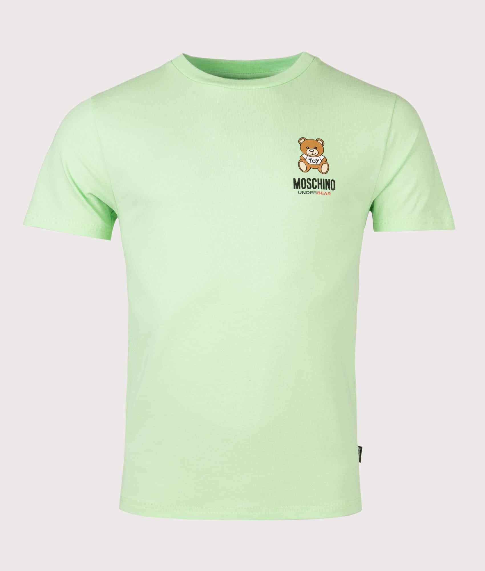 Underbear-Logo-T-Shirt-Green-Moschino-EQVVS