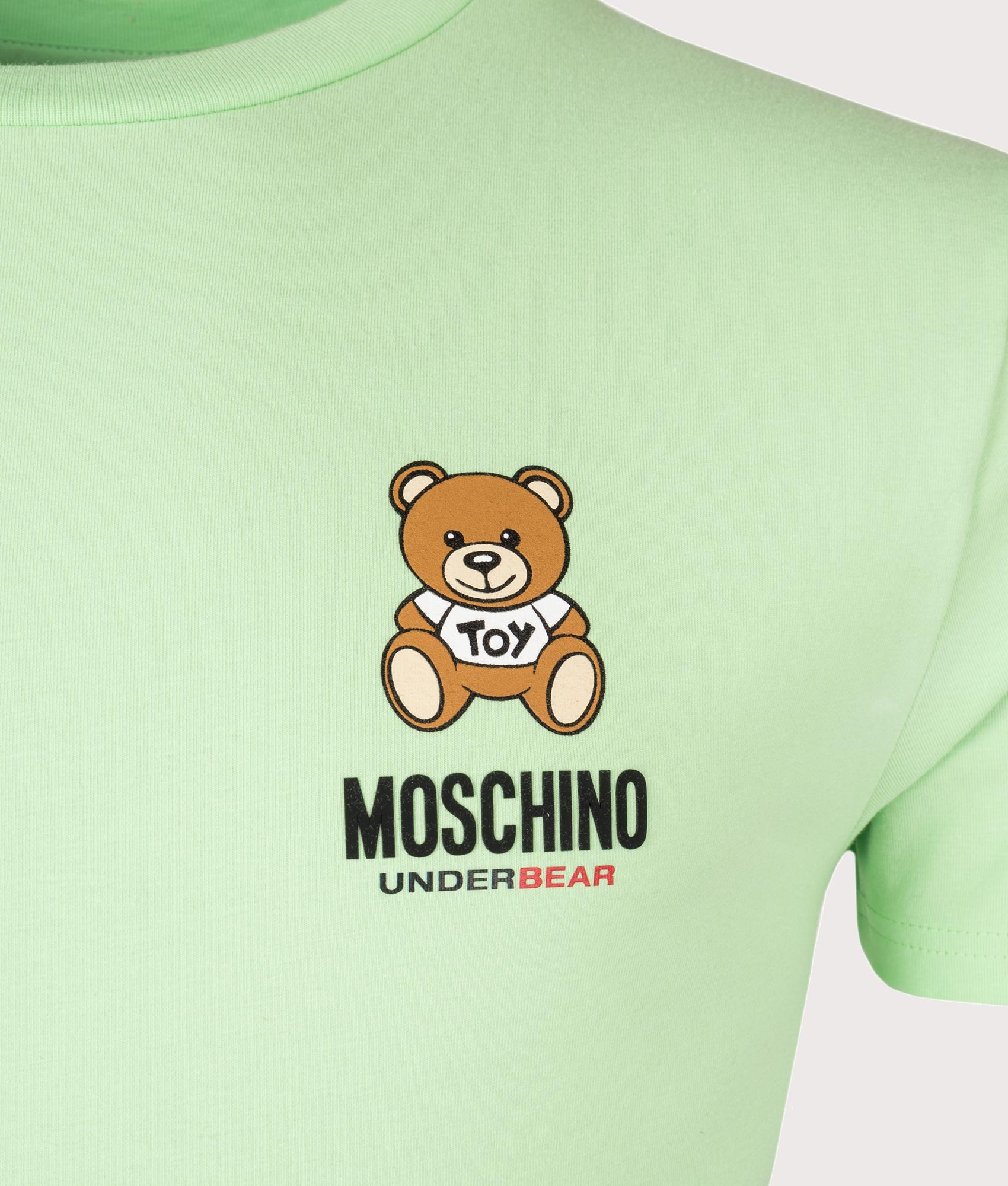 Underbear-Logo-T-Shirt-Green-Moschino-EQVVS