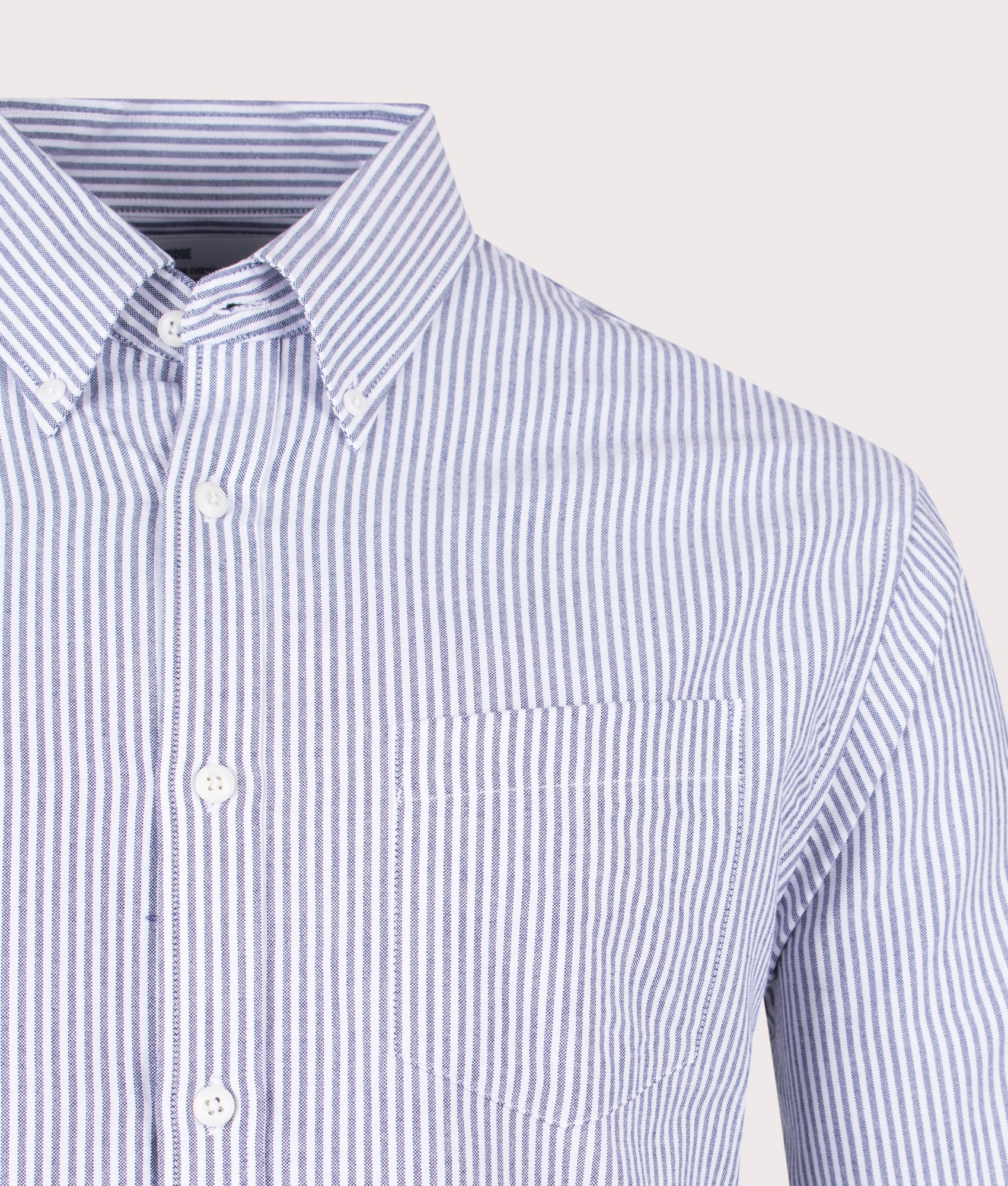 Oversized-Oxford-Shirt-Navy-Stripe-Uniform-Bridge-EQVVS