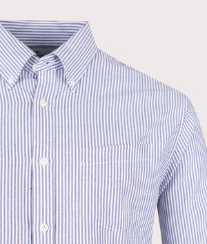 Oversized-Oxford-Shirt-Navy-Stripe-Uniform-Bridge-EQVVS