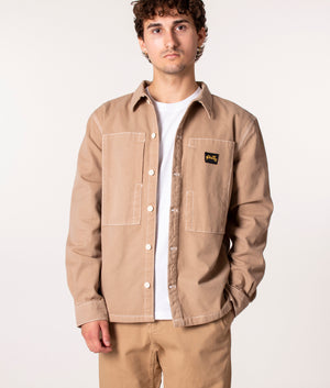Prison-Overshirt-Khaki-Duck-Stan-Ray-EQVVS