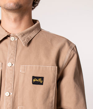 Prison-Overshirt-Khaki-Duck-Stan-Ray-EQVVS