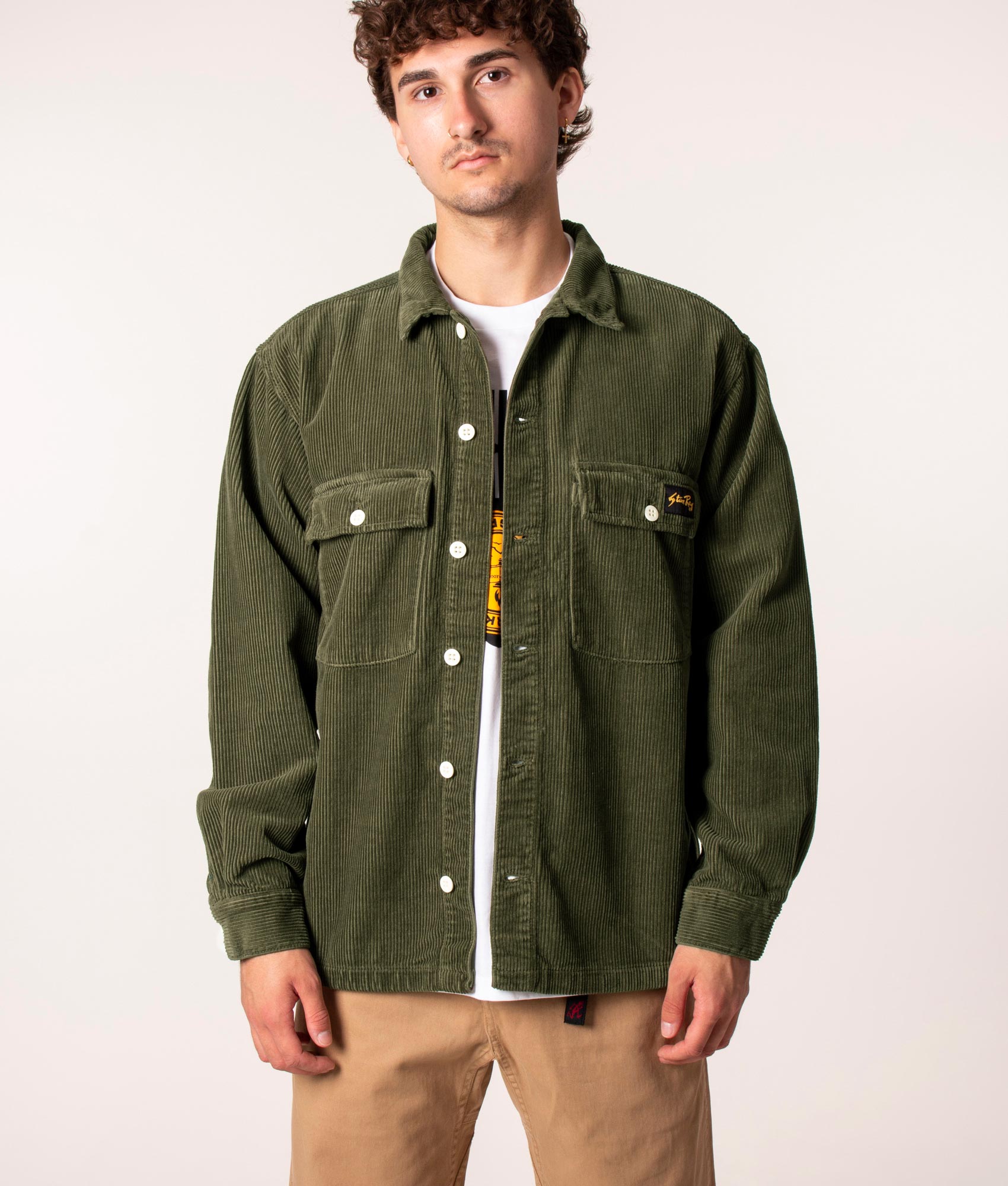 Relaxed Fit CPO Corduroy Overshirt | Stan Ray | EQVVS
