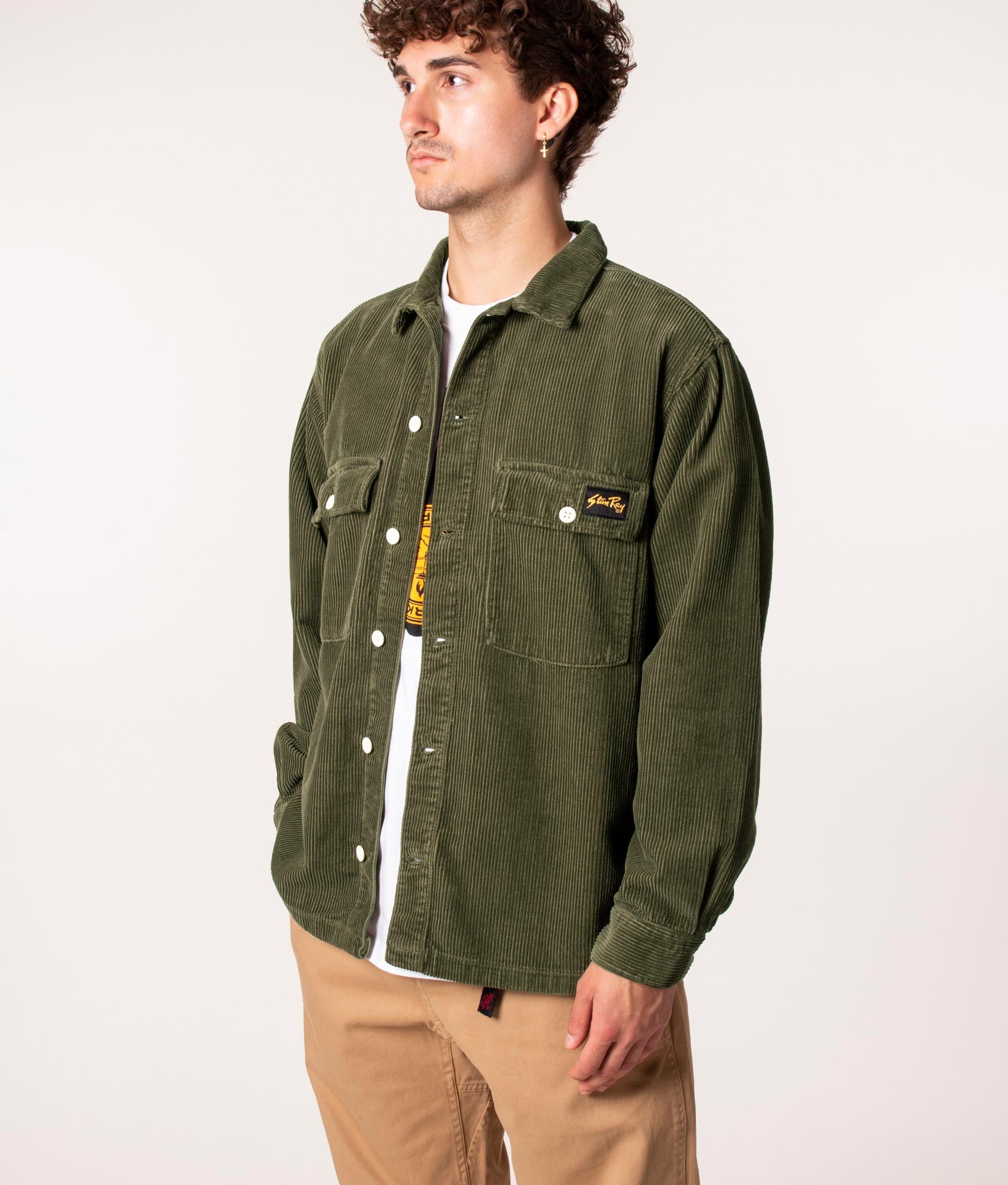 Relaxed-Fit-CPO-Corduroy-Overshirt-Olive-Cord-Stan-Ray-EQVVS