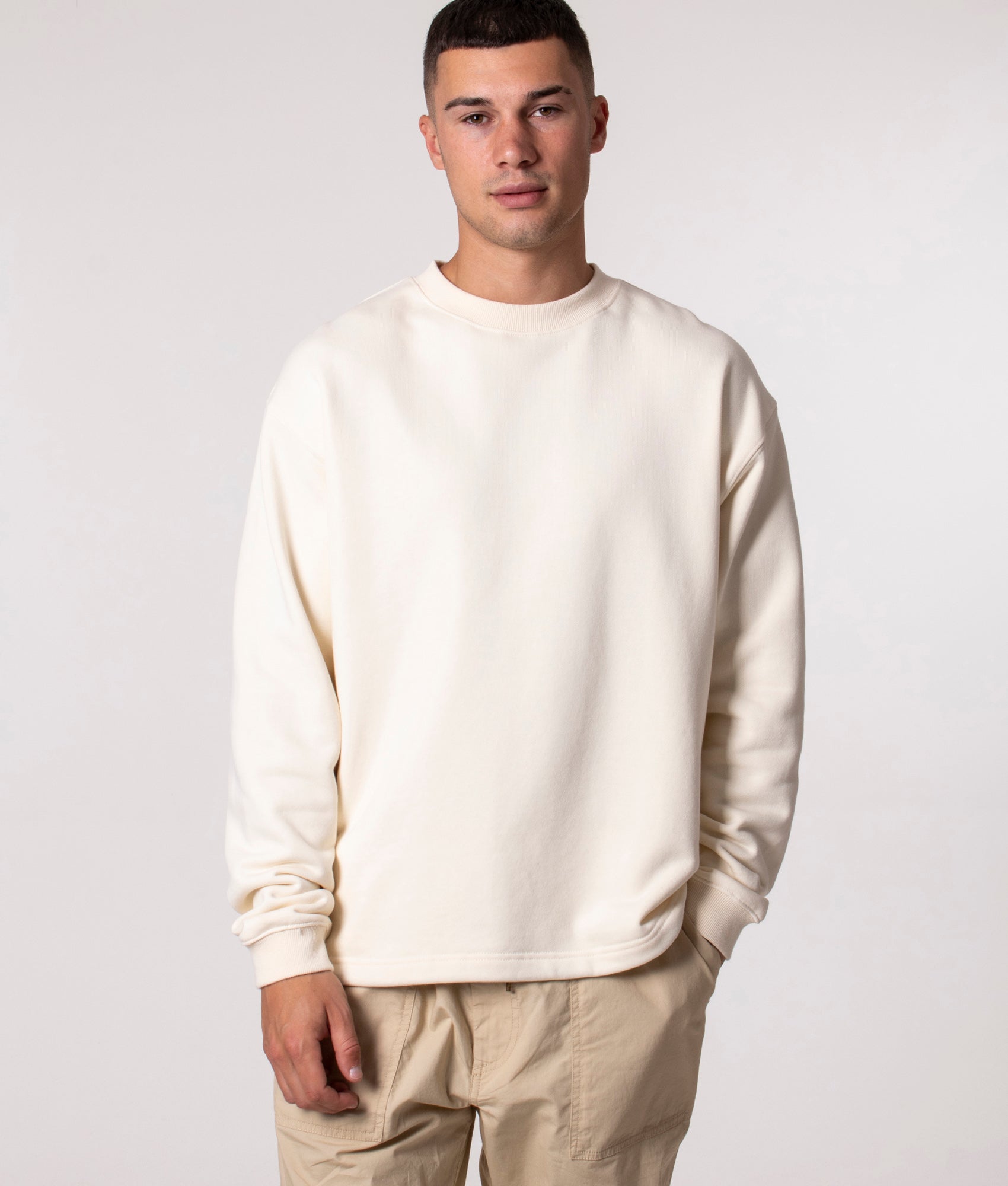 Relaxed-Fit-Basic-Sweatshirt-Ivory-Uniform-Bridge-EQVVS