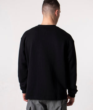 Relaxed-Fit-Basic-Sweatshirt-Black-Uniform-Bridge-EQVVS
