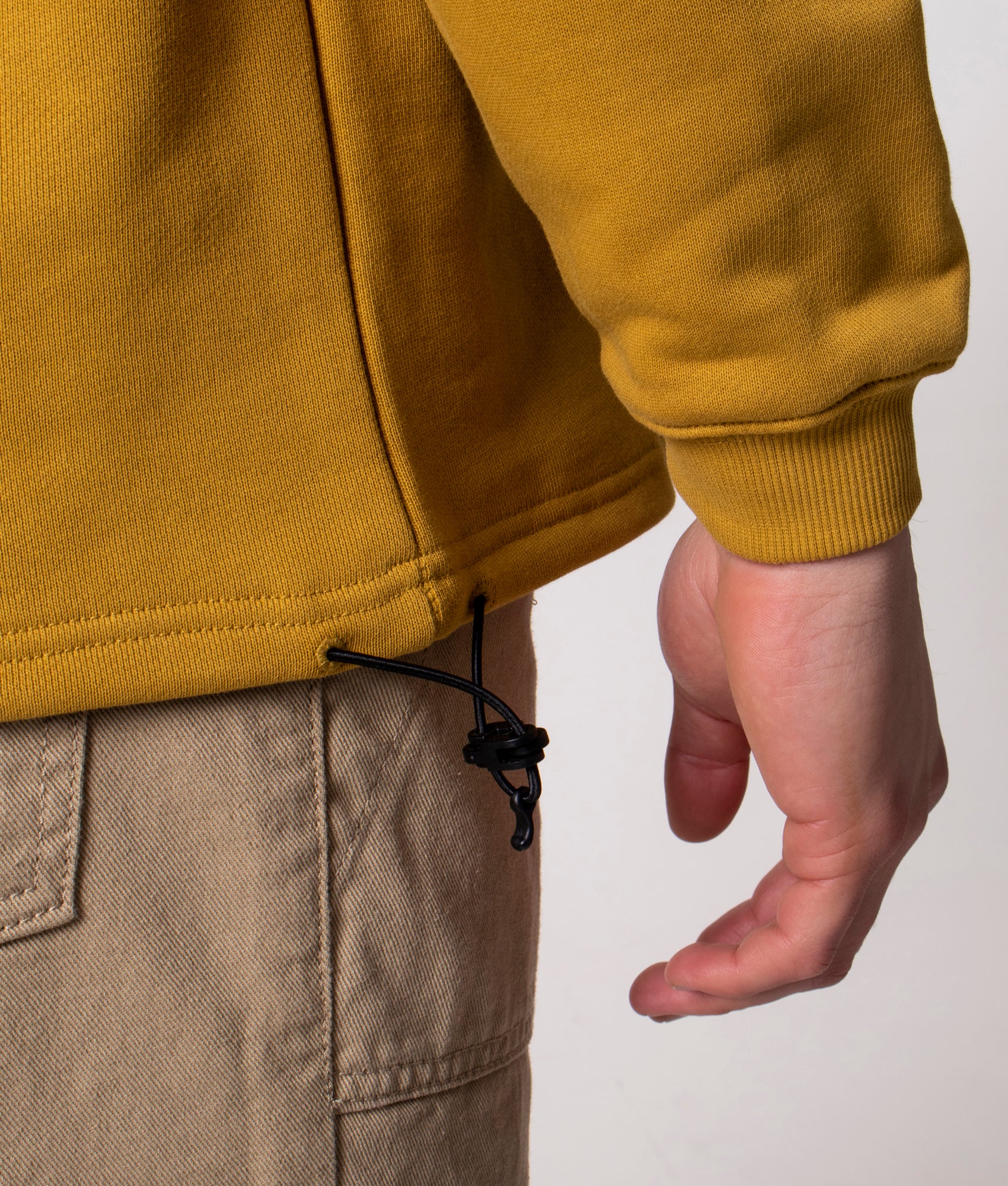 Relaxed-Fit-Basic-Sweatshirt-Mustard-Uniform-Bridge-EQVVS
