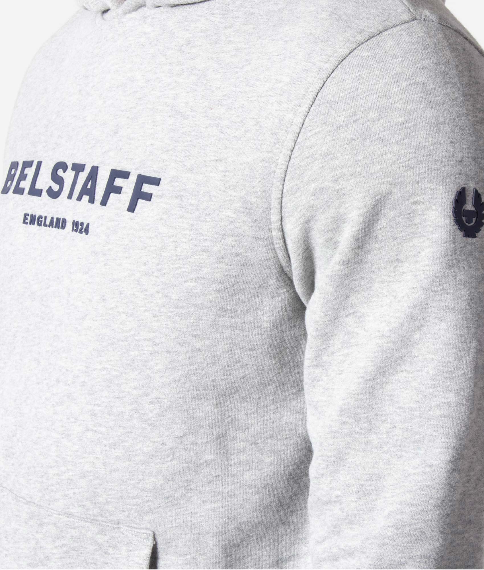 Belstaff-1924-Hoodie-Grey-Melange/Dark-Navy-Belstaff-EQVVS