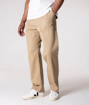 Regular-Fit-Cotton-Fatigue-Pants-Beige-Uniform-Bridge-EQVVS-Angle