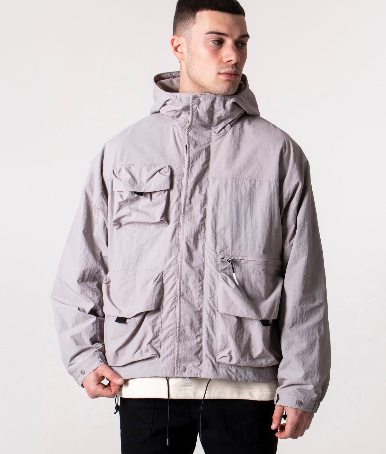 Oversized M70 Hooded Jacket Grey | Uniform Bridge | EQVVS