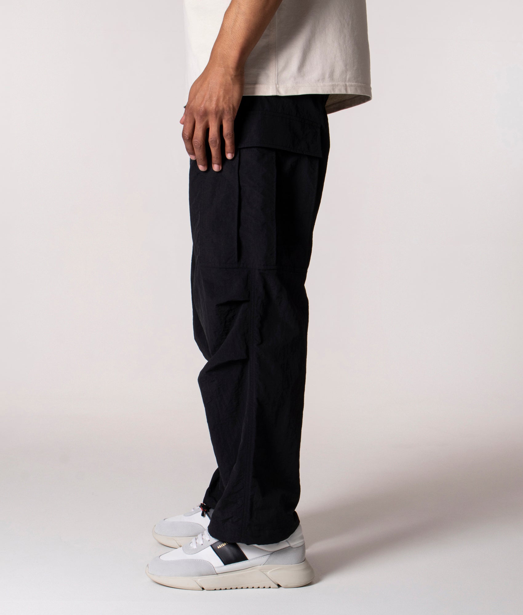 Relaxed-Fit-Nylon-M65-Pants-Black-Uniform-Bridge-EQVVS