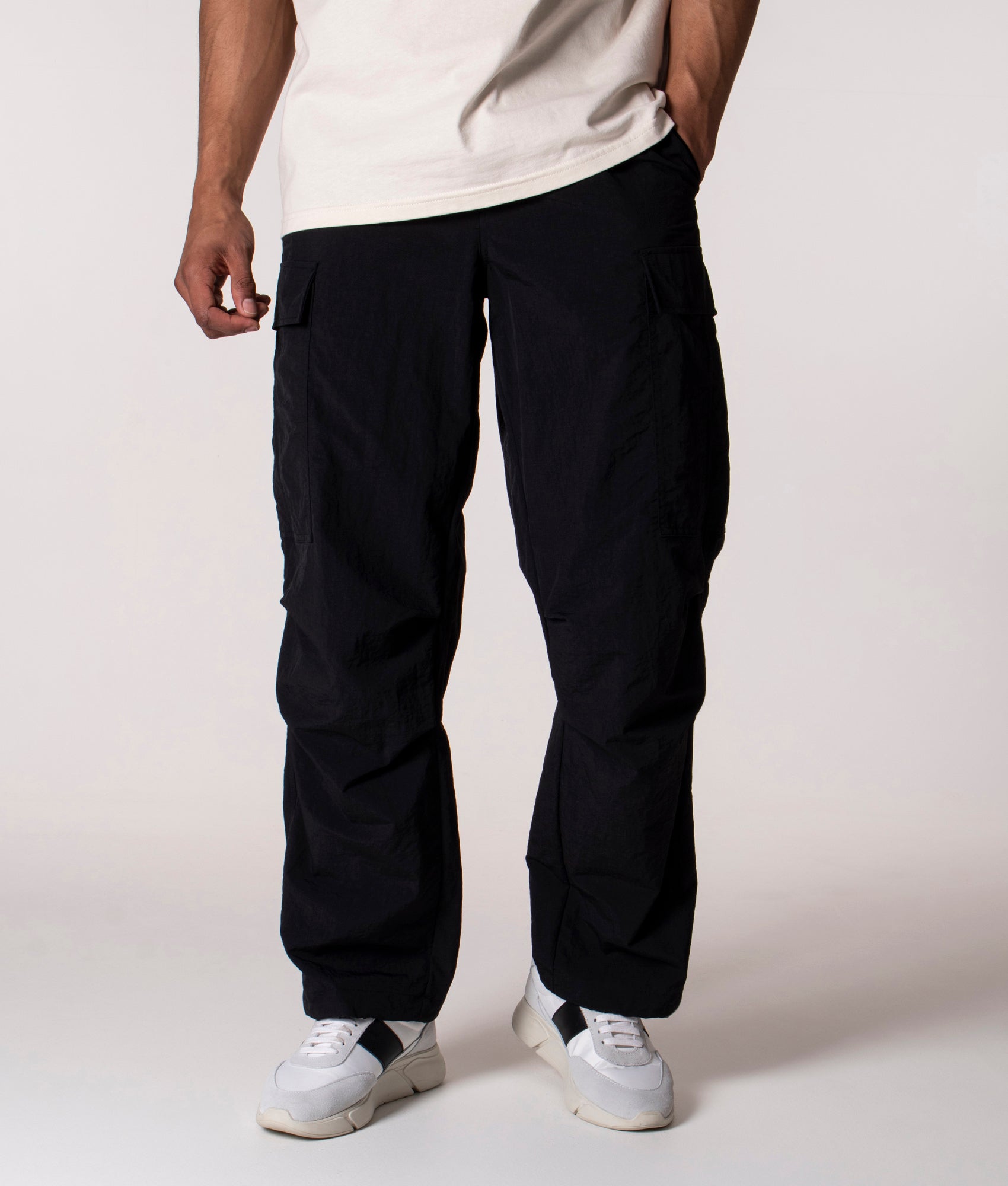 Relaxed-Fit-Nylon-M65-Pants-Black-Uniform-Bridge-EQVVS