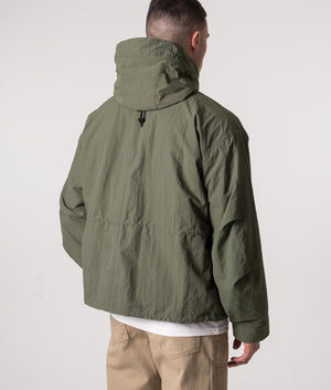 Relaxed-Fit-Nylon-Military-Short-Jacket-Olive-Green-Uniform-Bridge-EQVVS