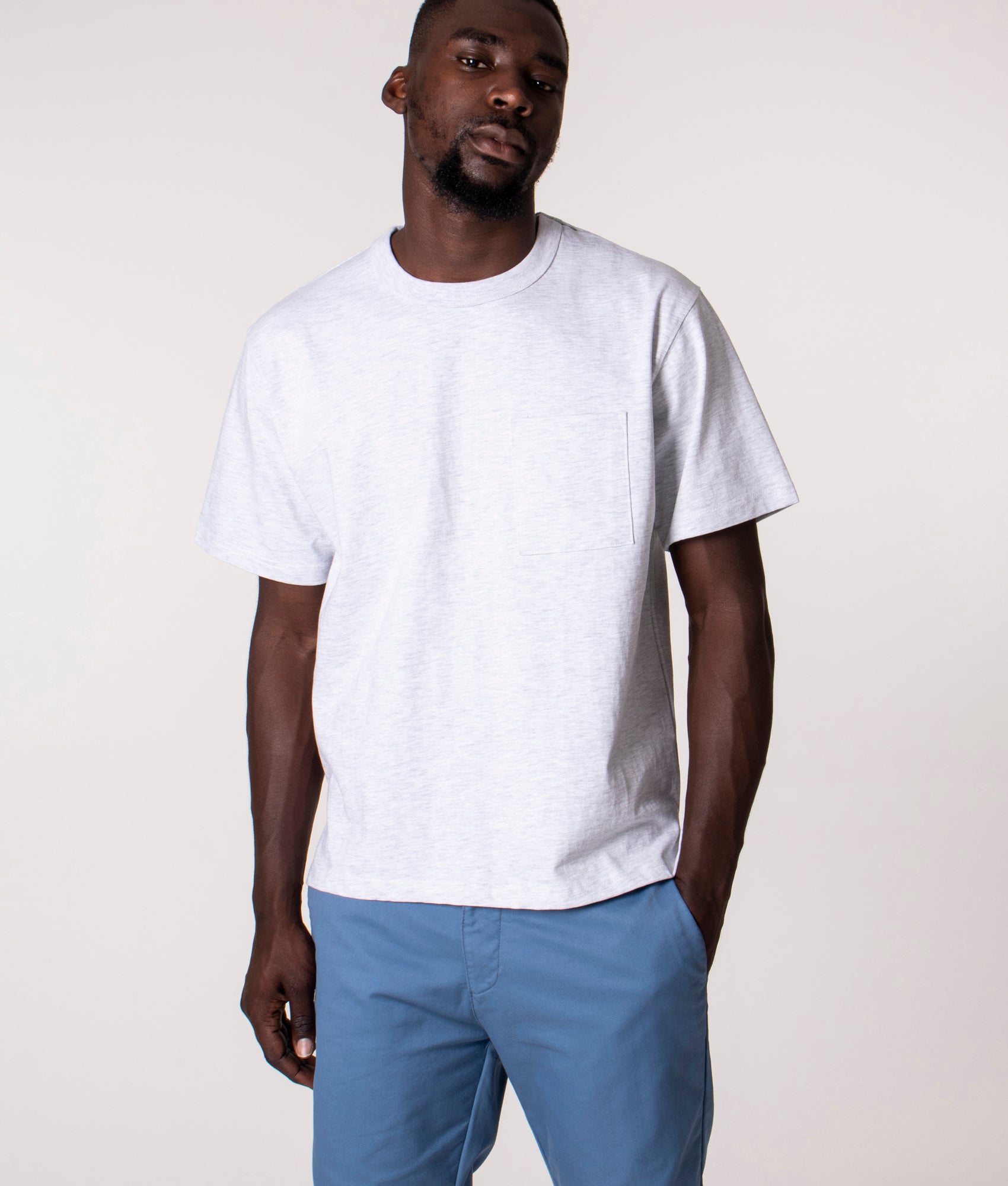 Navy-Wave-T-Shirt-1%-Melange-Grey-Uniform-Bridge-EQVVS