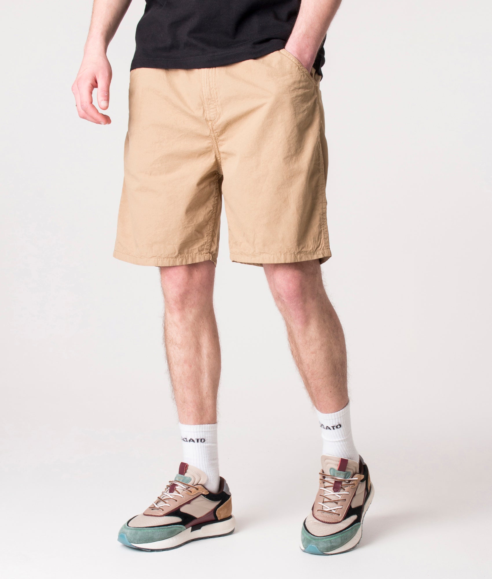 Regular-Fit-Rec-Shorts-Khaki-Stan-Ray-EQVVS