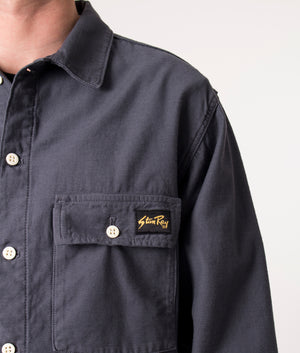 Relaxed-Fit-CPO-Overshirt-Navy-Stan-Ray-EQVVS