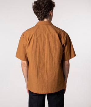 Short-Sleeve-Two-Pocket-Linen-Shirt-Sand-Uniform-Bridge-EQVVS