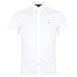 Slim-Fine-Twill-Shirt-White-Tommy-Hilfiger-EQVVS