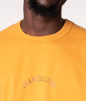 Relaxed-Fit-VCC-Chancellors-Car-Club-T-Shirt-Mustard-Uniform-Bridge-EQVVS