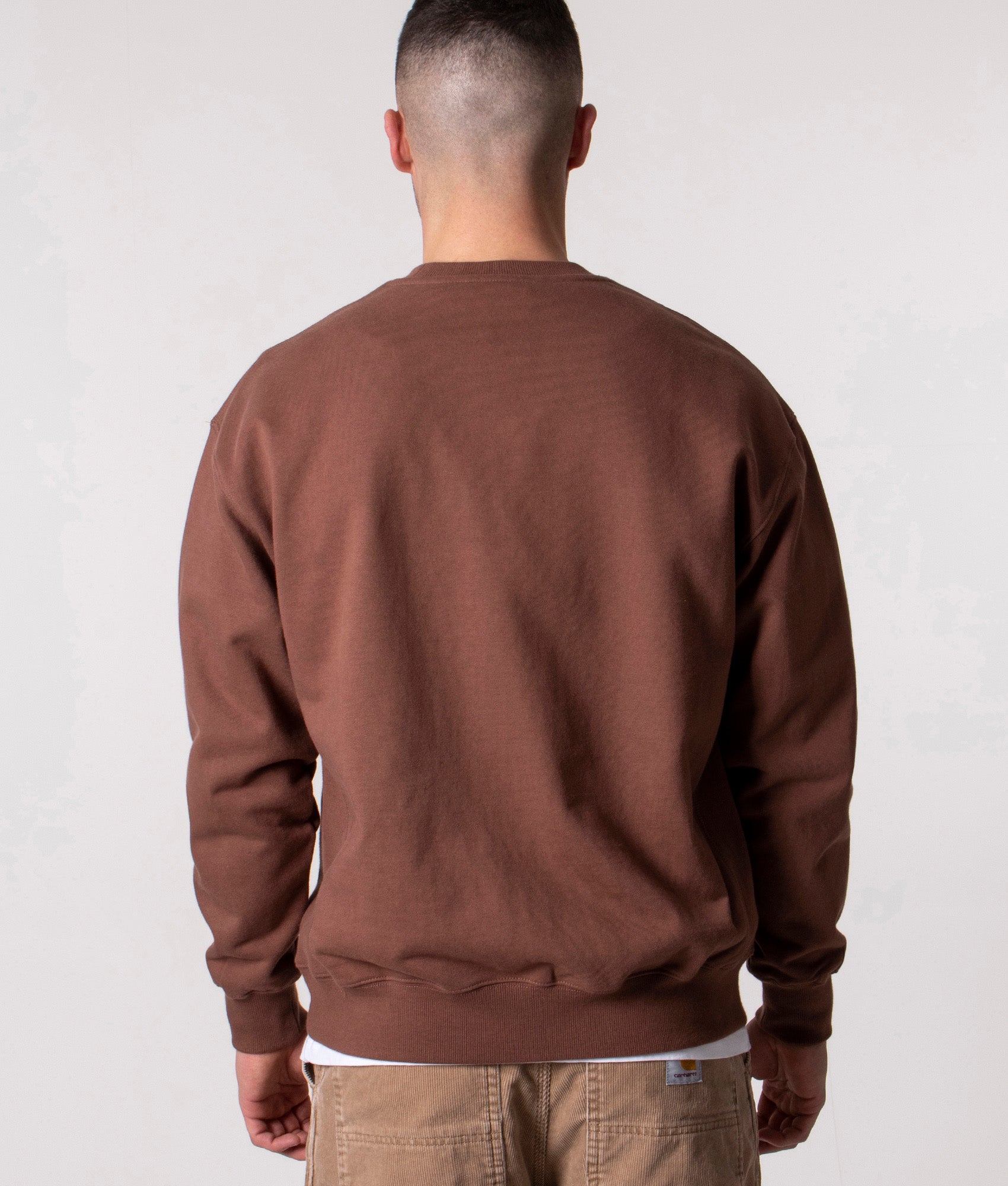 Relaxed-Fit-Navy-Sports-Arch-Logo-Sweatshirt-Red-Brown-Uniform-Bridge-EQVVS