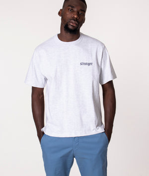 VCC-Stranger-Car-Club-T-Shirt-Melange-Grey-White-Uniform-Bridge-EQVVS