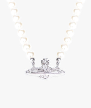 Mini Bas Relief Pearl Necklace Vivienne Westwood EQVVS