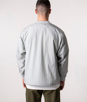 Relaxed-Fit-Long-Sleeve-Windbreak-T-Shirt-Light-Grey-Uniform-Bridge-EQVVS